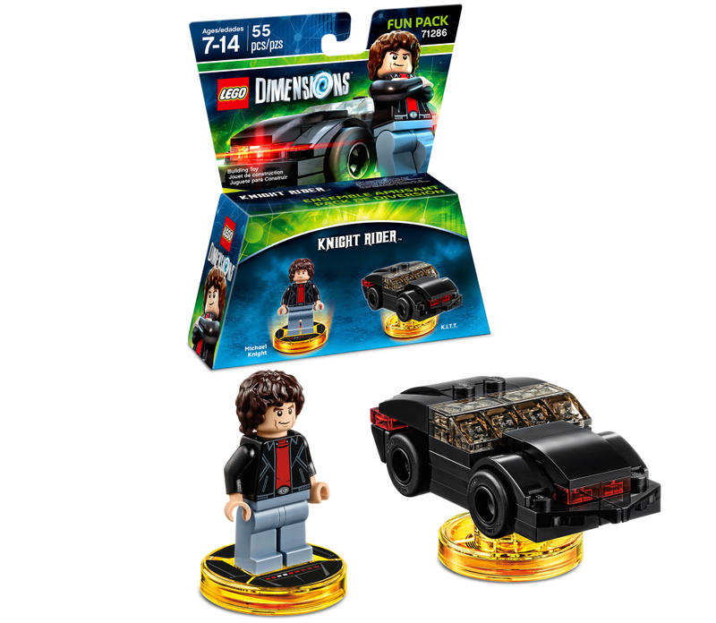 Illustration for article titled Here's Your First Look at Lego Dimensions' Knight Rider